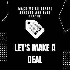 Accepting offers! Bundles are even better!
